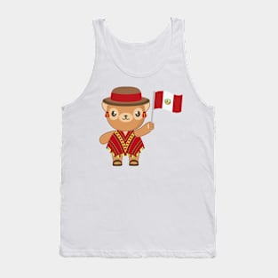 Peruvian bear Tank Top